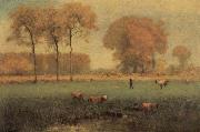 George Inness Summer Landscape France oil painting artist
